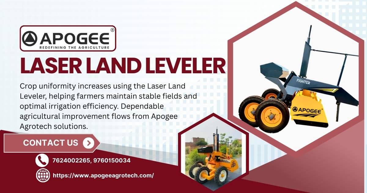 High Yield Practices Laser Land Leveler Advancing Farmland