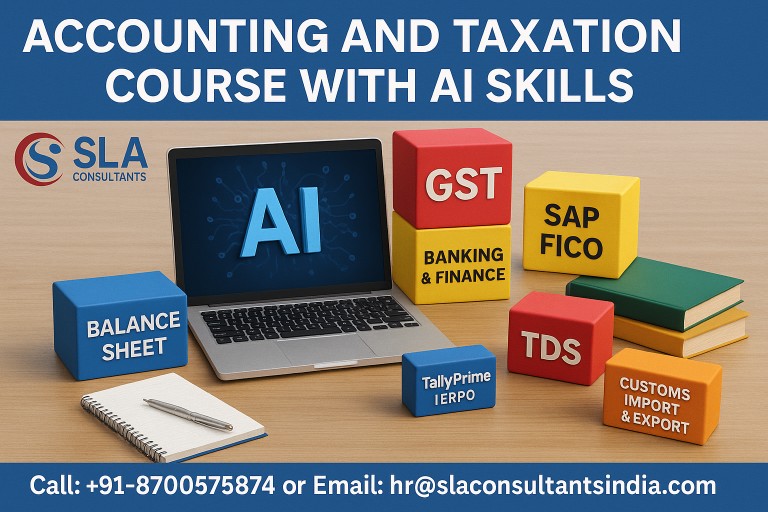 Accounting Course in Delhi, “Online Live Accounting Training Course” in Kolkata by IIM Faculty, with IBM Certification Support, Best New Year Offer 2026, by SLA Institute,​