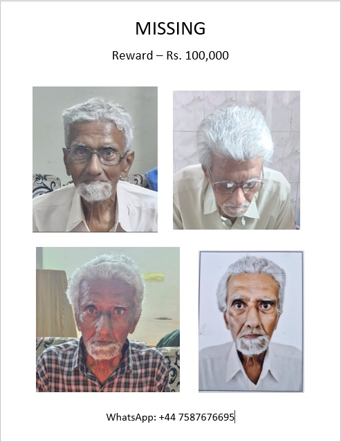 help to locate missing person