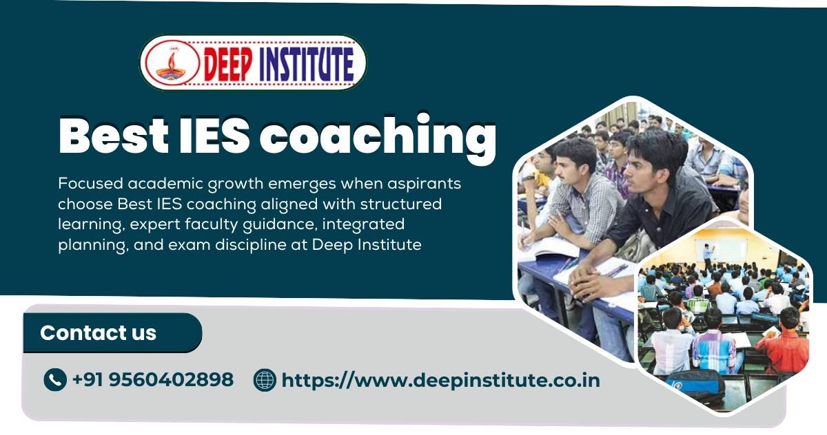 Integrated study plans offered by Best IES coaching institutes