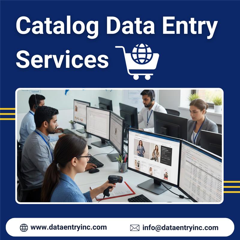 Outsource Catalog Data Entry Services in India