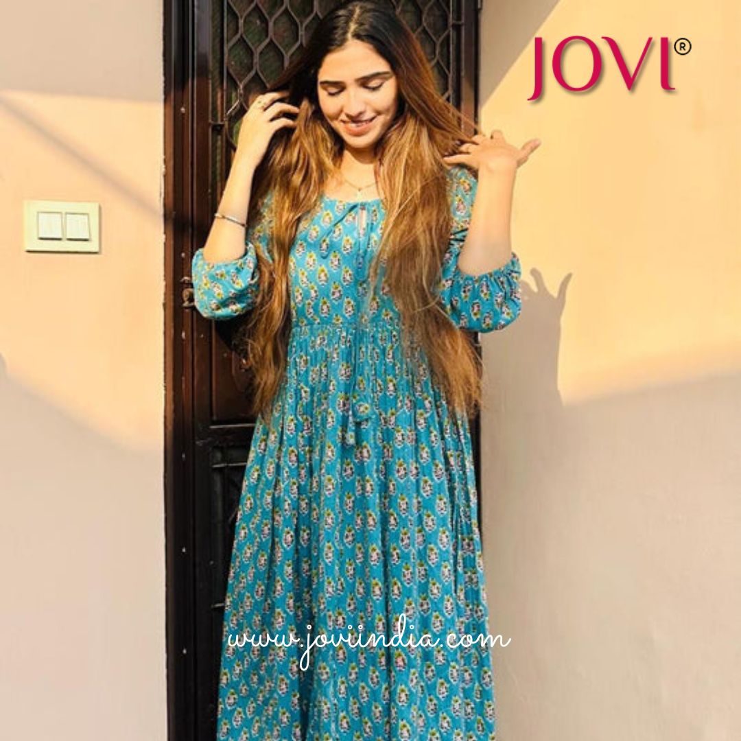 Trendy Indian Casual Cotton Suits for Women at JOVI India