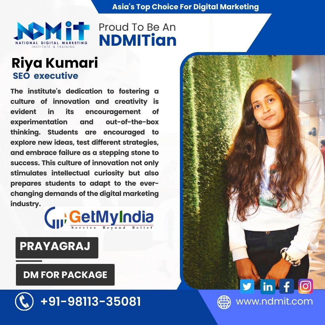 NDMIT – Advanced Digital Marketing Training in Allahabad with Certification