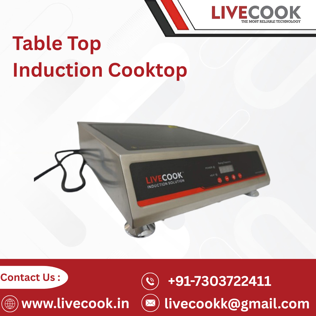 Advanced Table Top Induction Cooktop for Commercial Kitchens