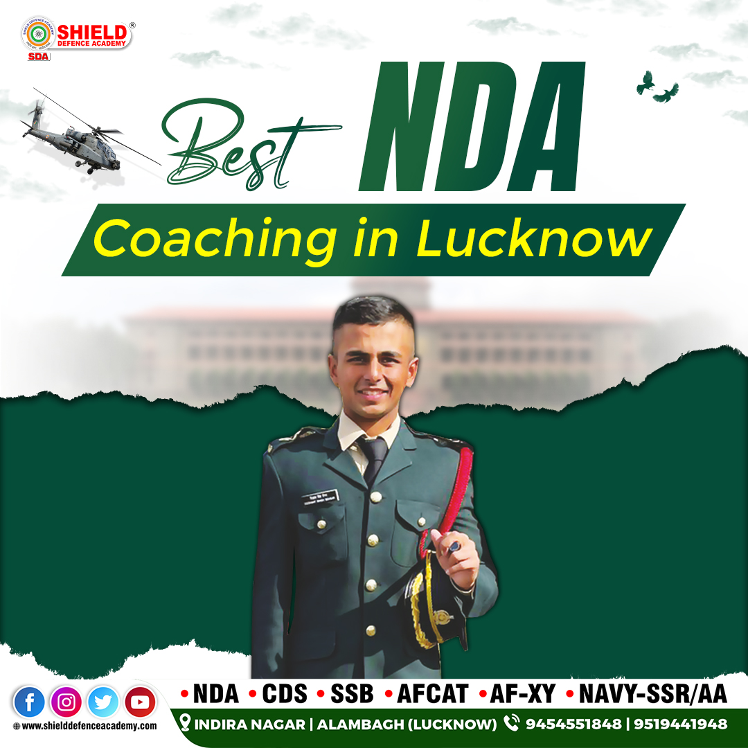 Best NDA Coaching in Lucknow for Beginners – Shield Defence Academy