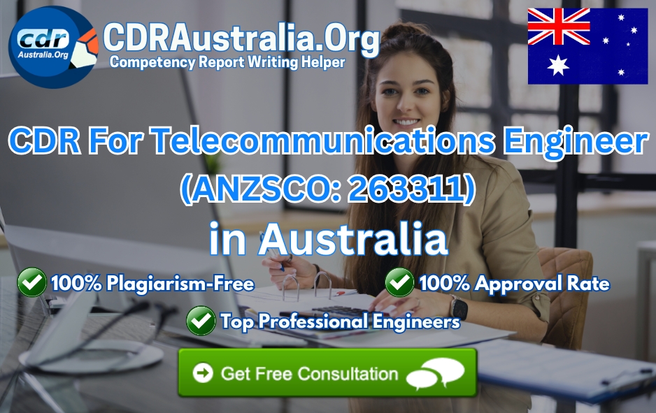 CDR for Telecommunications Engineer (ANZSCO: 263311) – from CDRAustralia.Org