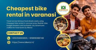 Cheapest-bike-rental-in-varanasi