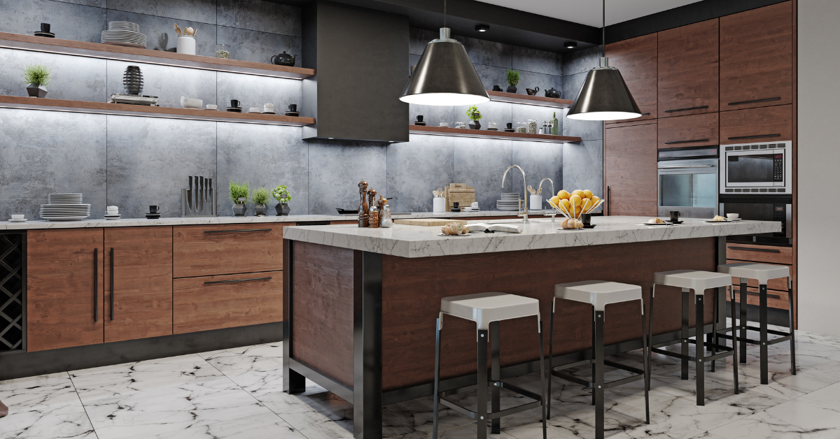 Modern modular kitchen interior design siliguri