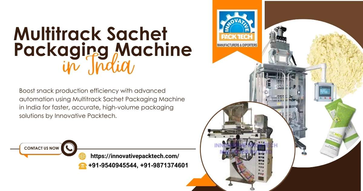 Heavy Duty Multitrack Sachet Packaging Machine in India