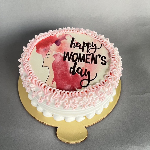Womens’ Day Photo Cake