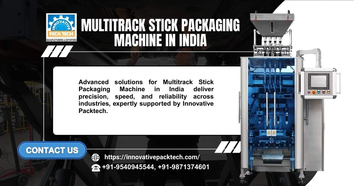 Industrial Grade Multitrack Stick Packaging Machine in India