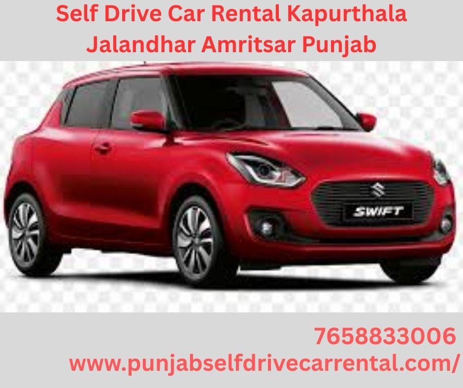 Self Drive Car Rental in Punjab Jalandhar Ludhiana Amritsar