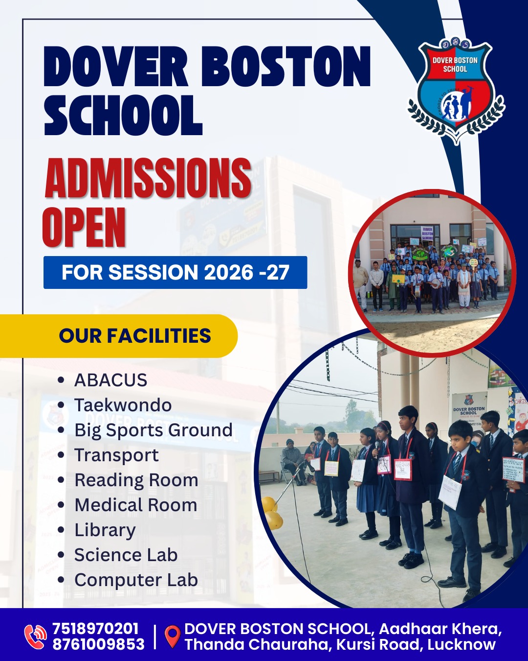 Best Pre School in Kursi Road for Strong Academic Foundation