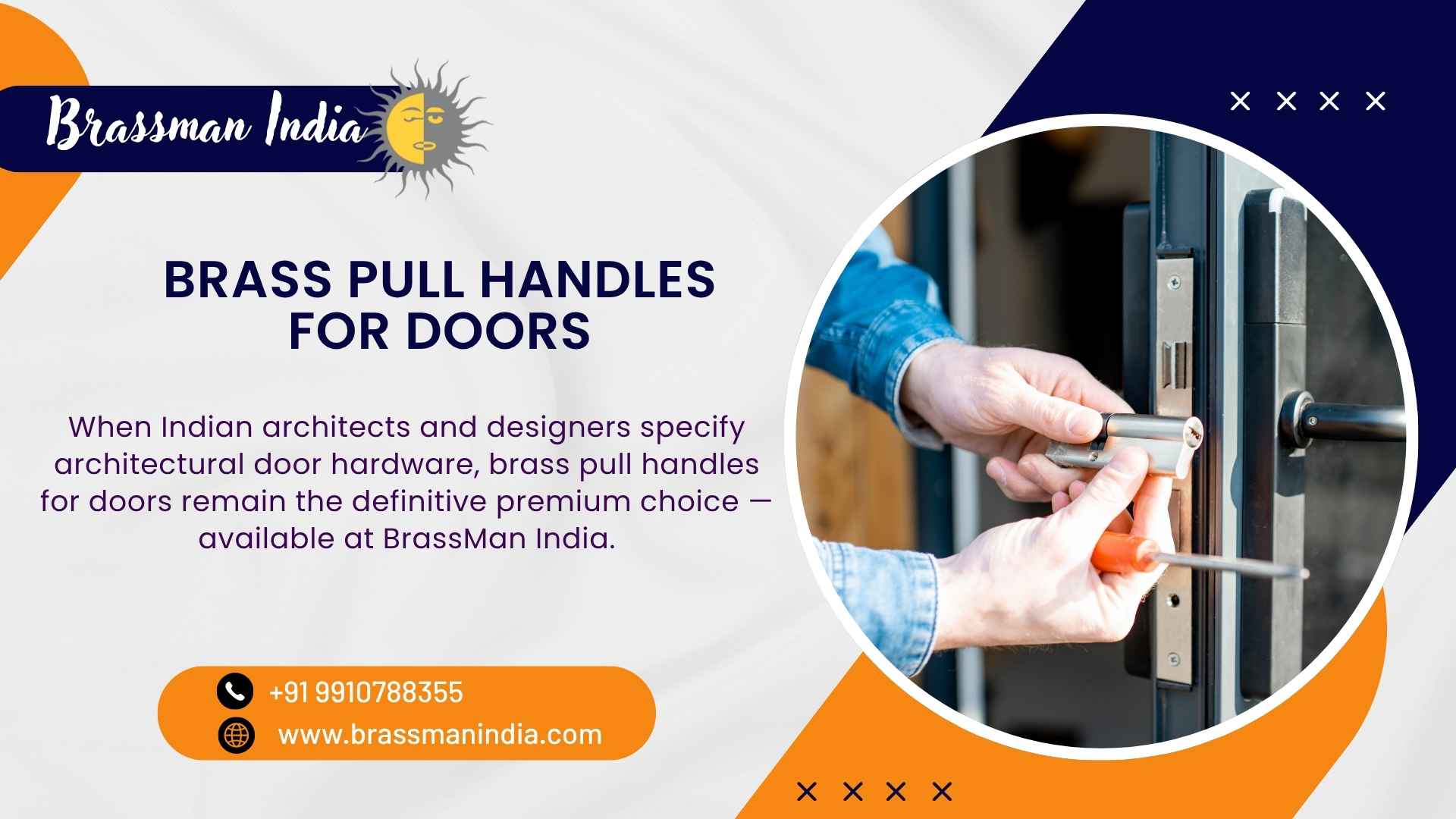 India Rediscovers Brass Pull Handles for Doors — Here’s Why