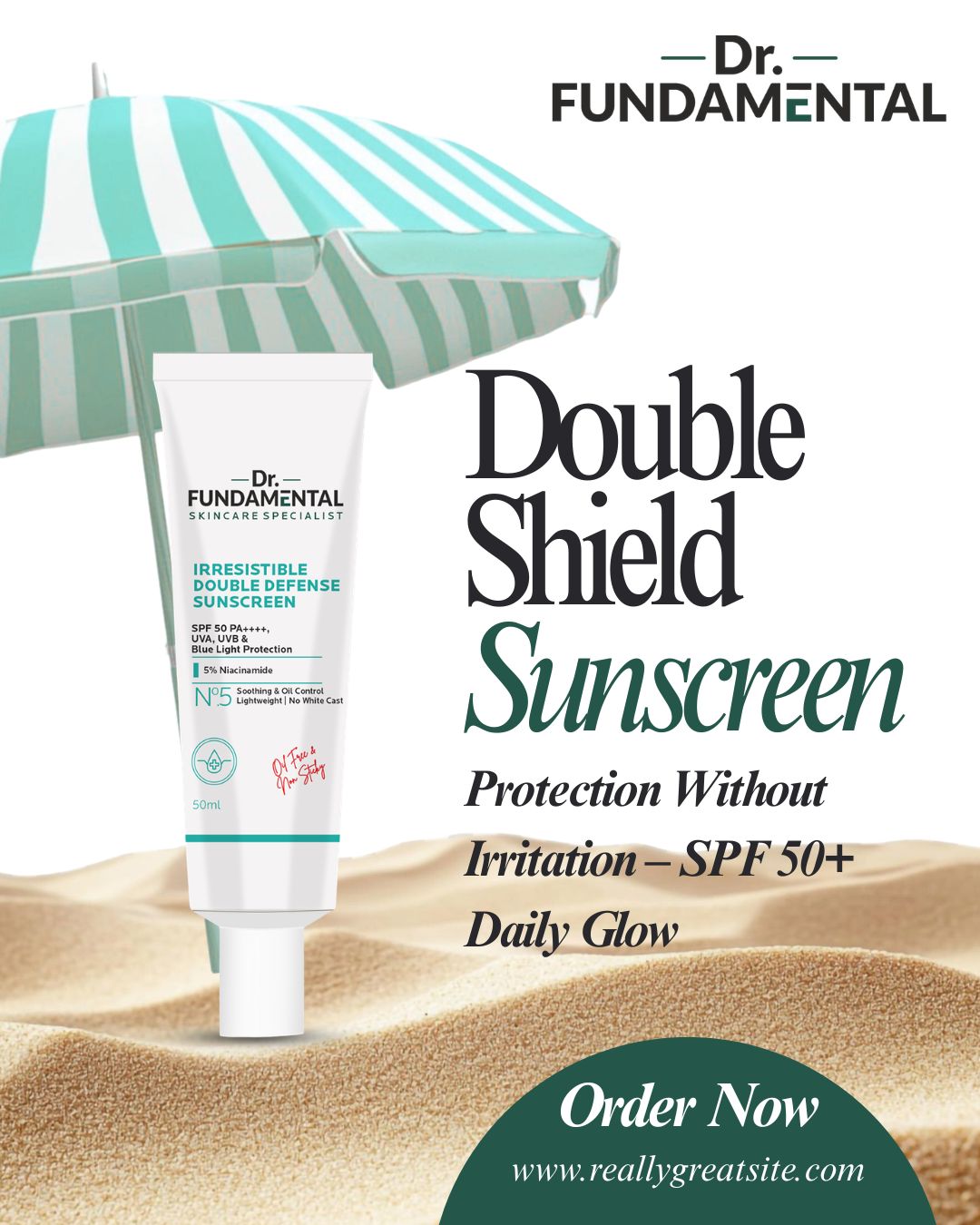 Irresistible Double Defence Sunscreen