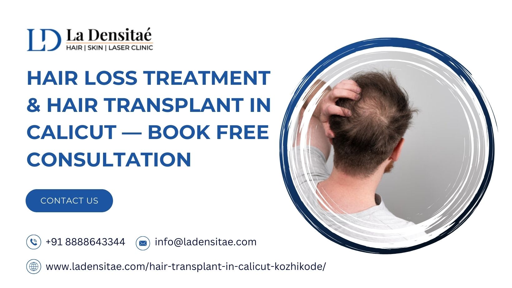Hair Loss Treatment & Hair Transplant in Calicut — Book Free Consultation