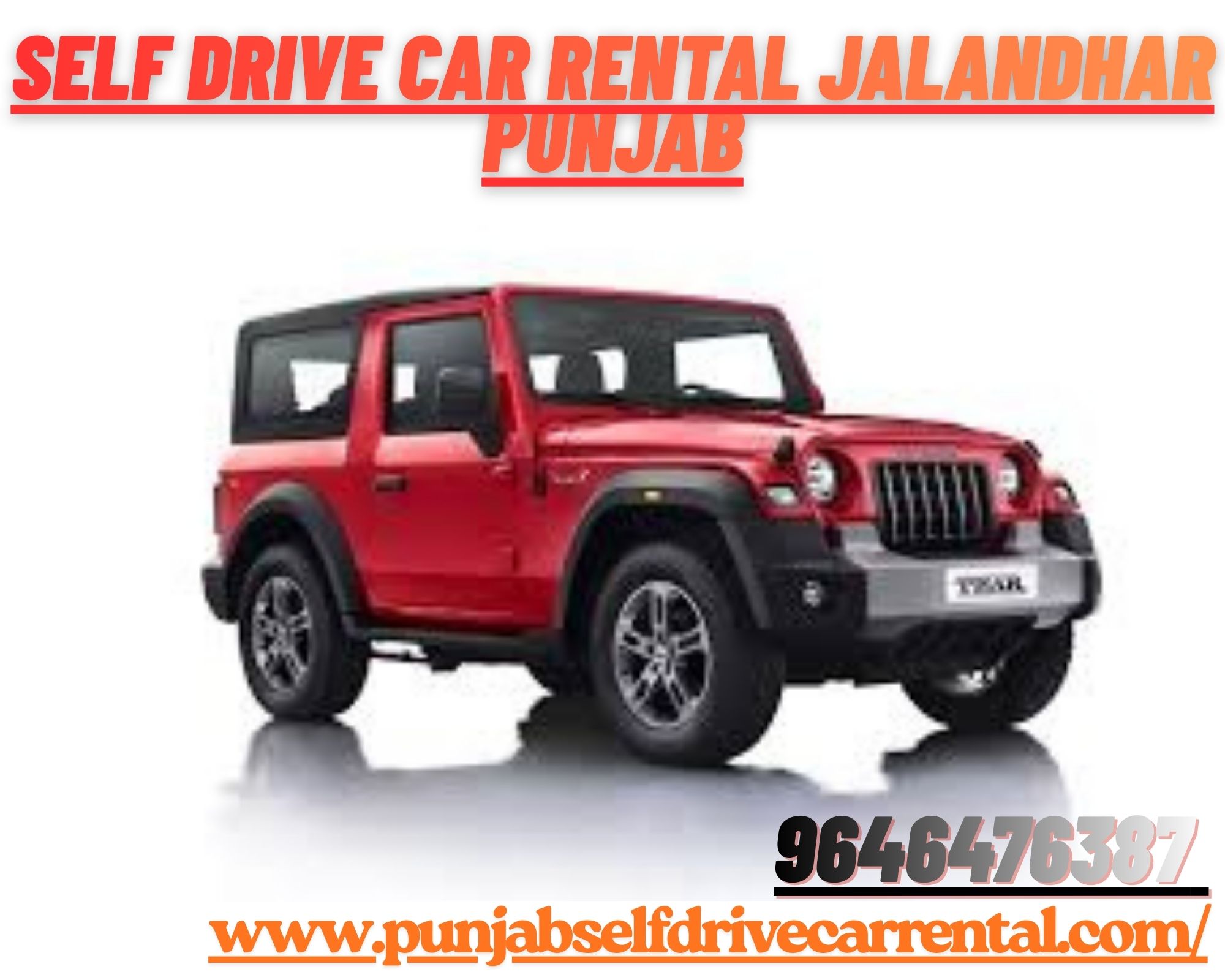 Self Drive Car Rental in Punjab Jalandhar Ludhiana Amritsar