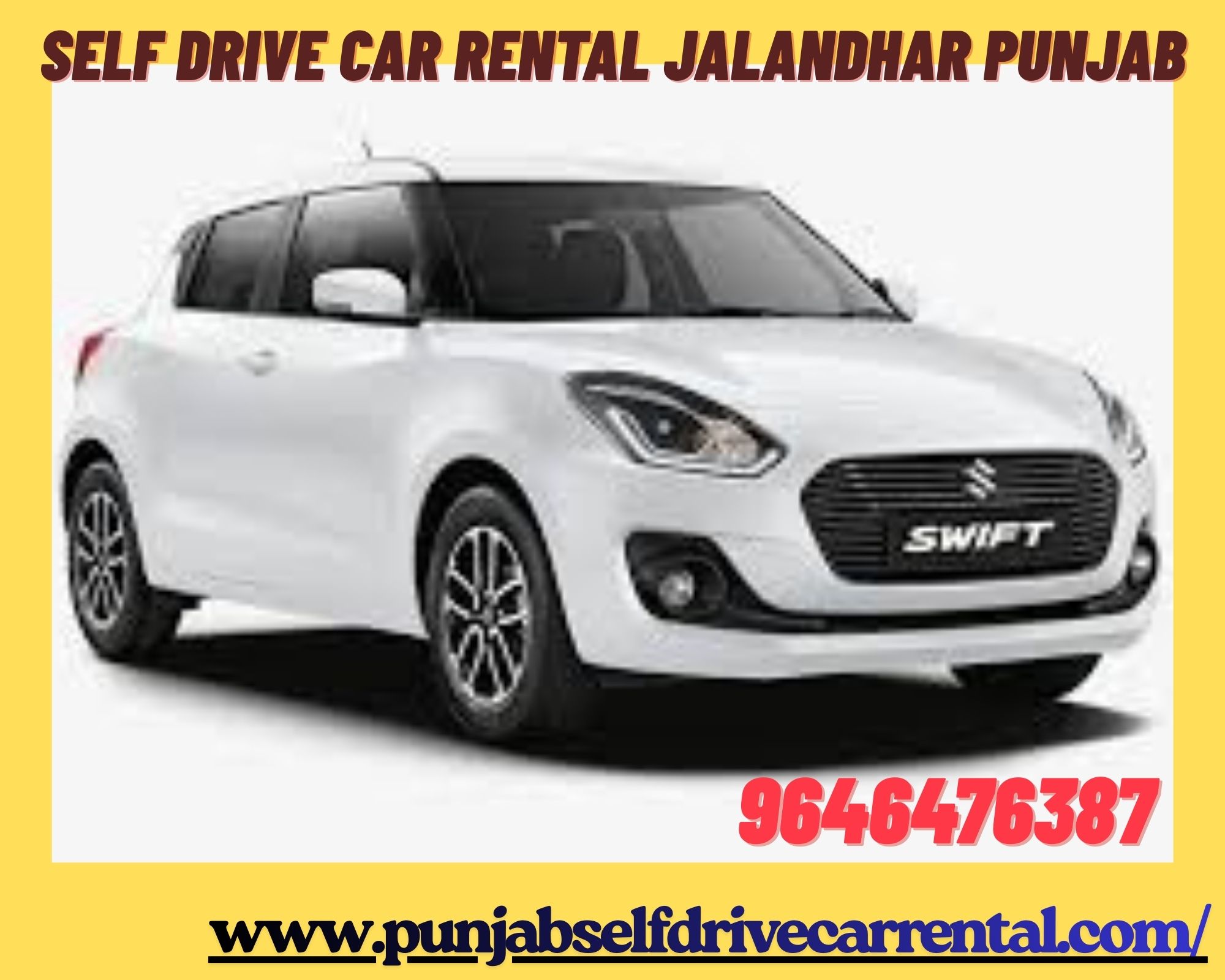 Self Drive Car Rental in Punjab Jalandhar Ludhiana Amritsar