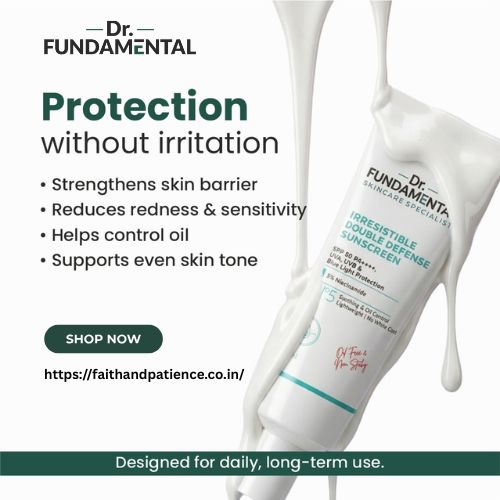 Irritation-Free Daily Sunscreen Protection