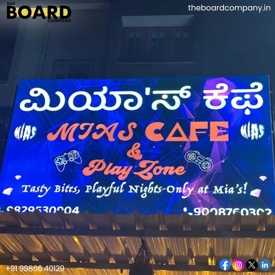 Digital Video Boards in Bangalore — The Board Company