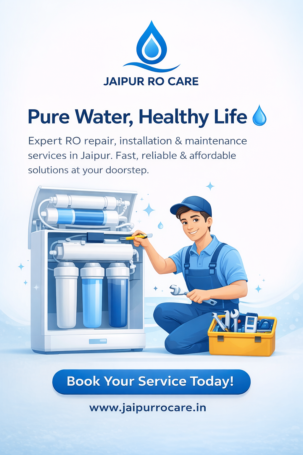 Reliable RO Repair & Service in Jaipur | Fast & Affordable 💧