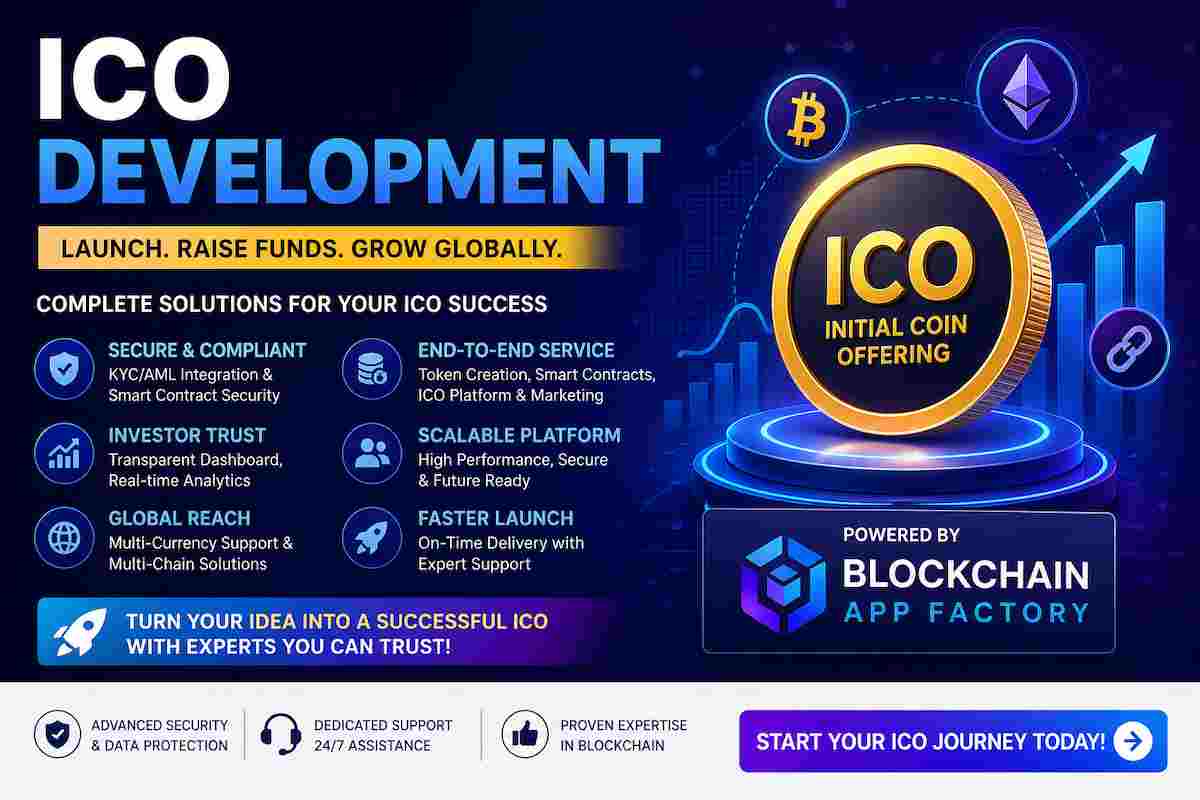 Launch Your ICO with Secure & Scalable Development
