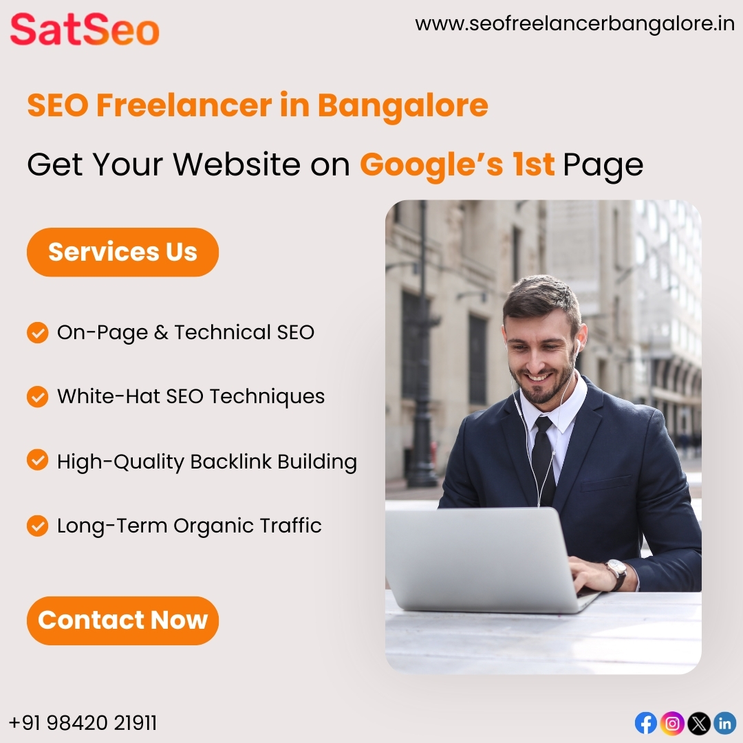 Best SEO Freelancer in Bangalore – 13+ Years Proven Results | Seofreelancerbangaore.in