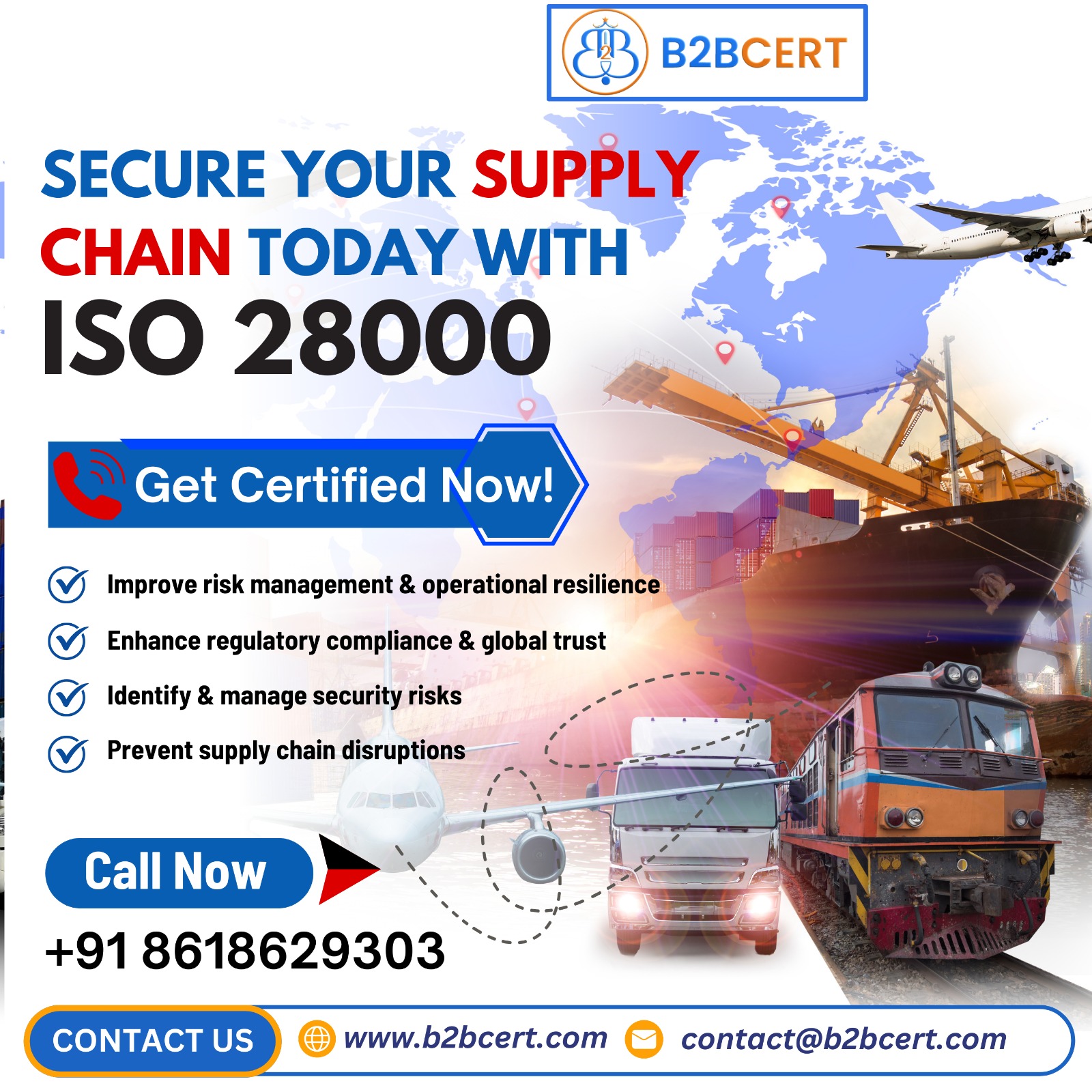 ISO 28000 Certification in Bangalore