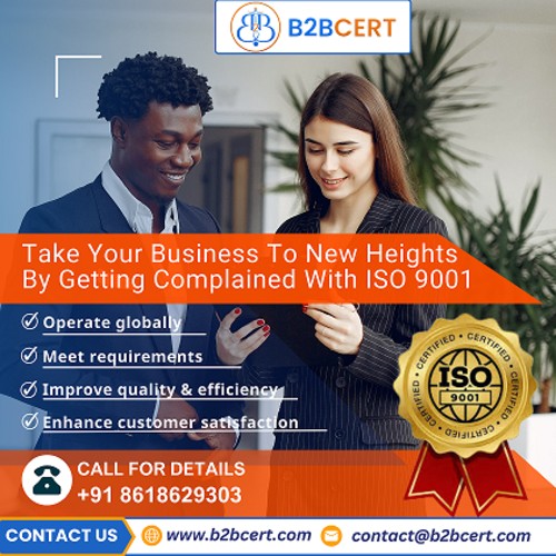 ISO 9001 Certification in Bangalore