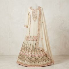 Off-White-Semi-Stich-Suit-with-Skirt