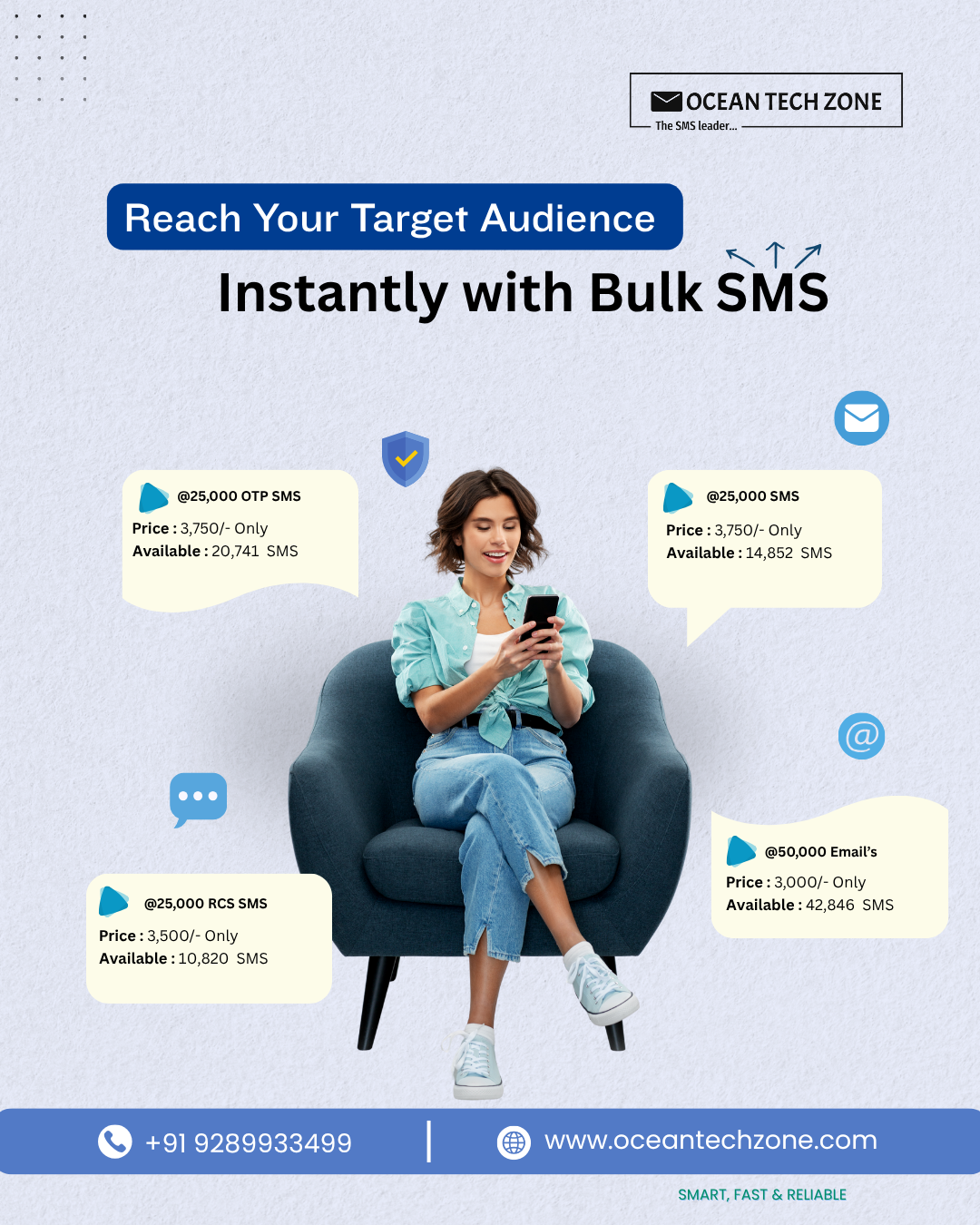 Bulk SMS Service Provider in Delhi