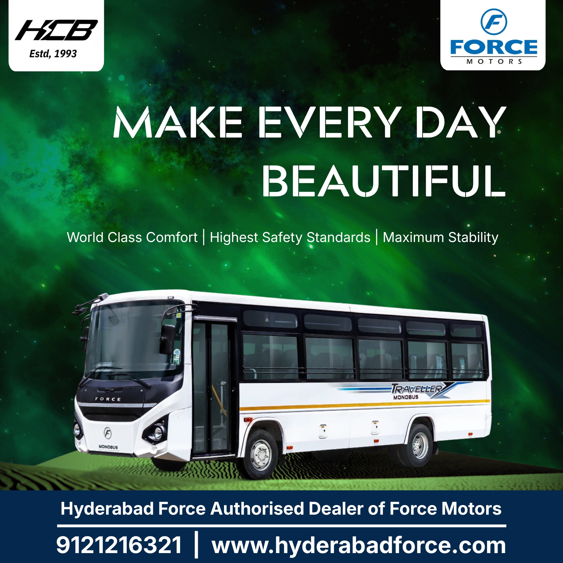 Traveller, School bus, Ambulance, Monobus, Toofan, Staffbus & Traveller Shell