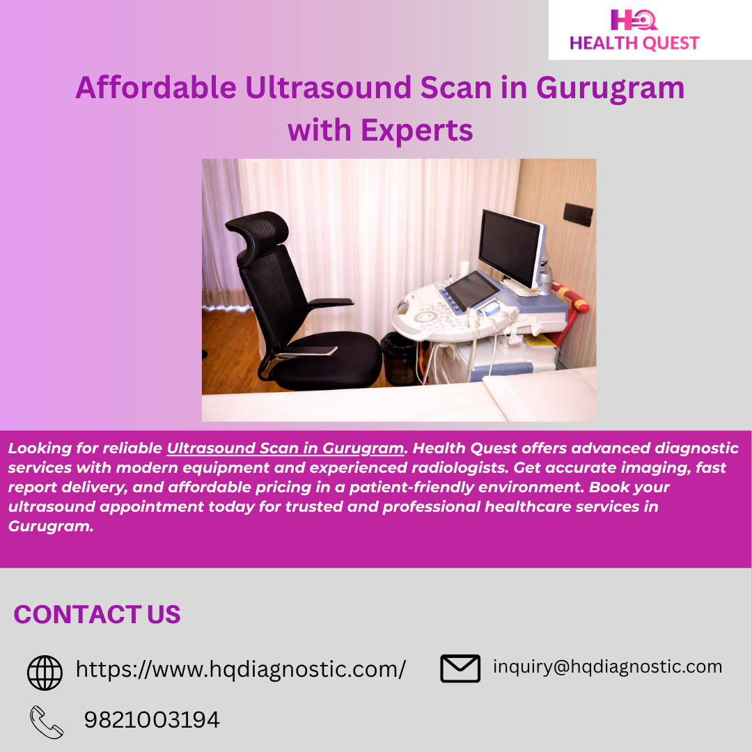 Affordable Ultrasound Scan in Gurugram with Experts