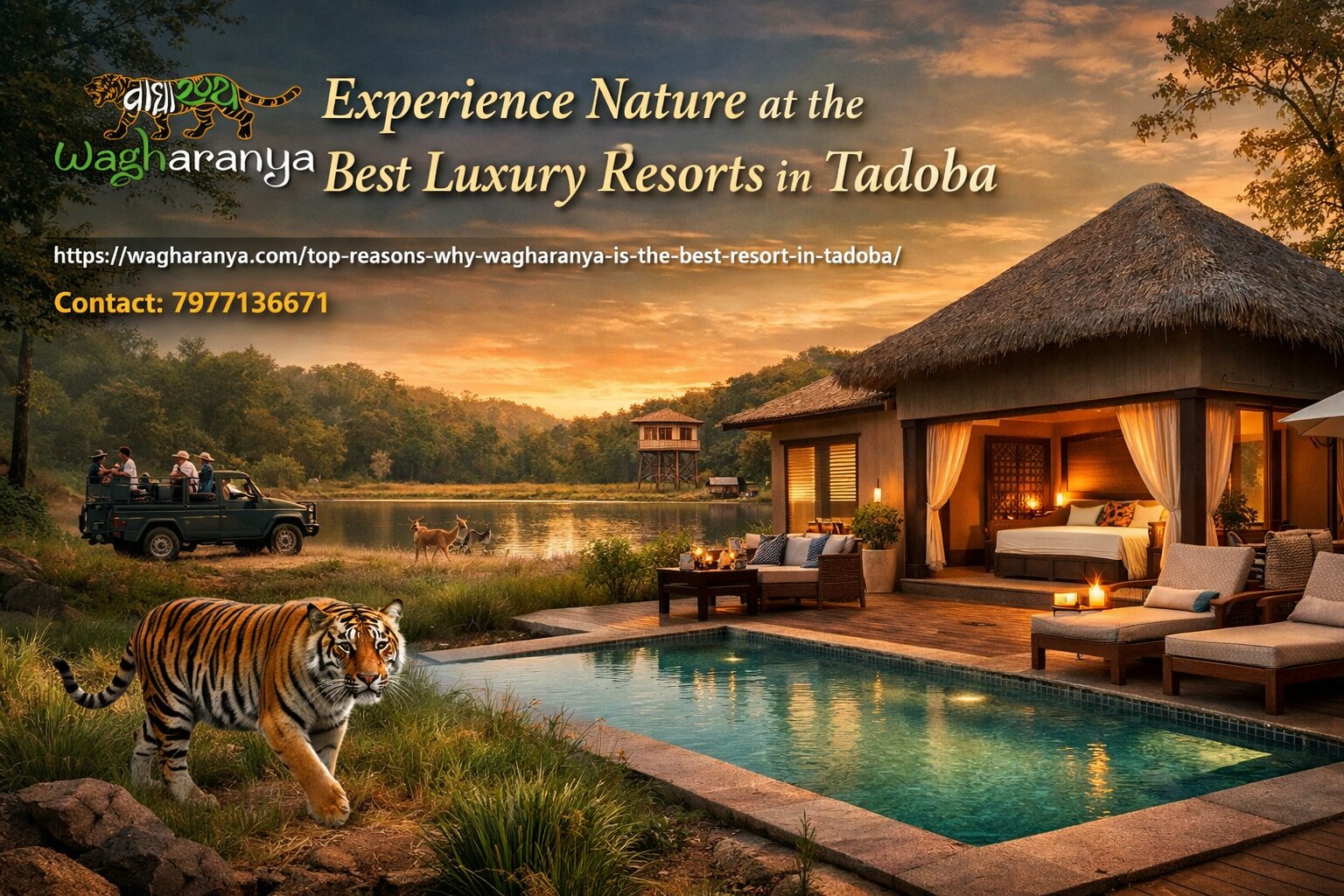 Experience Nature at the Best Luxury Resorts in Tadoba