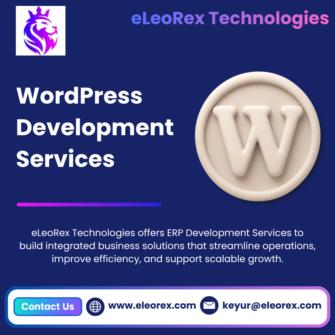 Best WordPress Development Services | eLeoRex Technologies