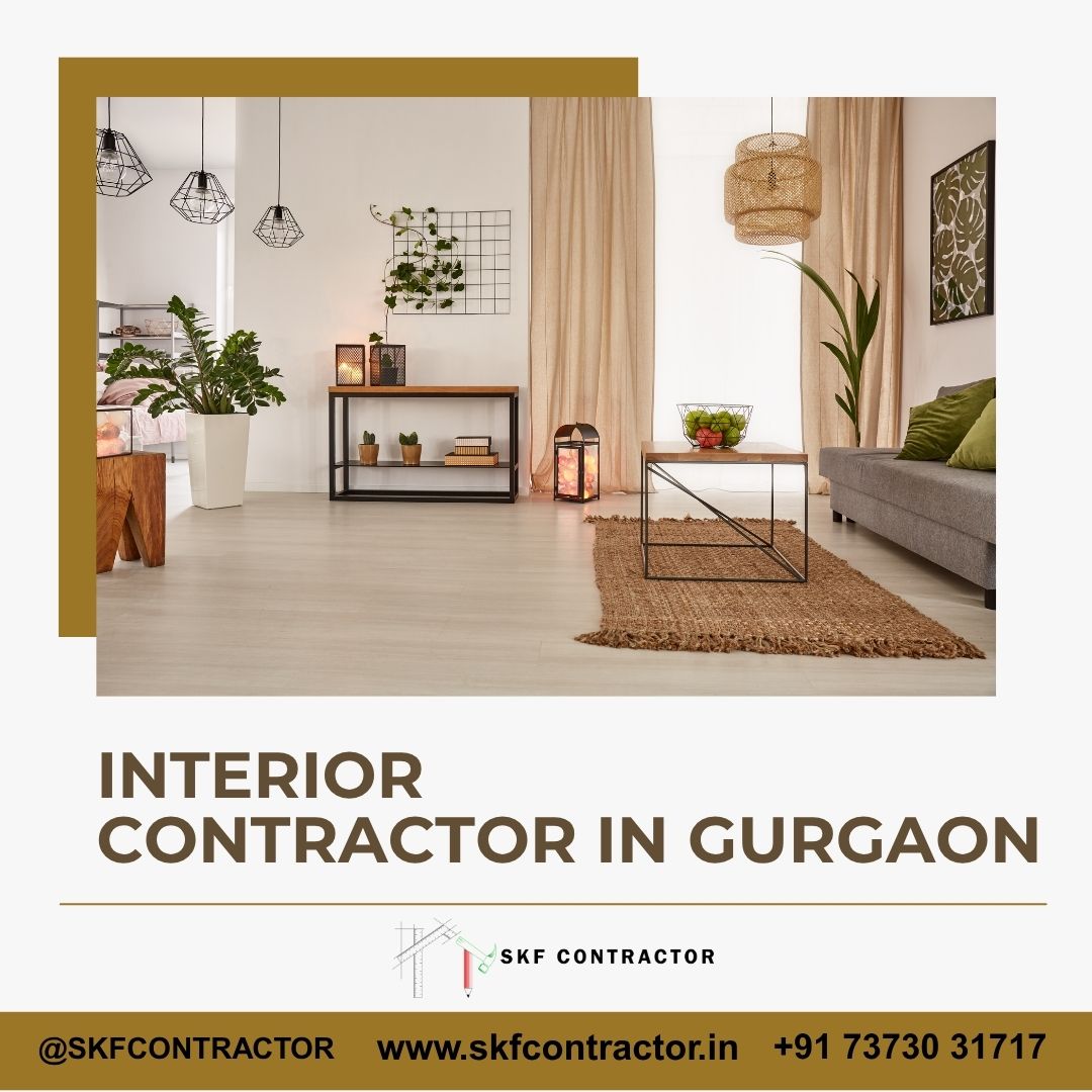 Expert Interior Contractor in Gurgaon Services