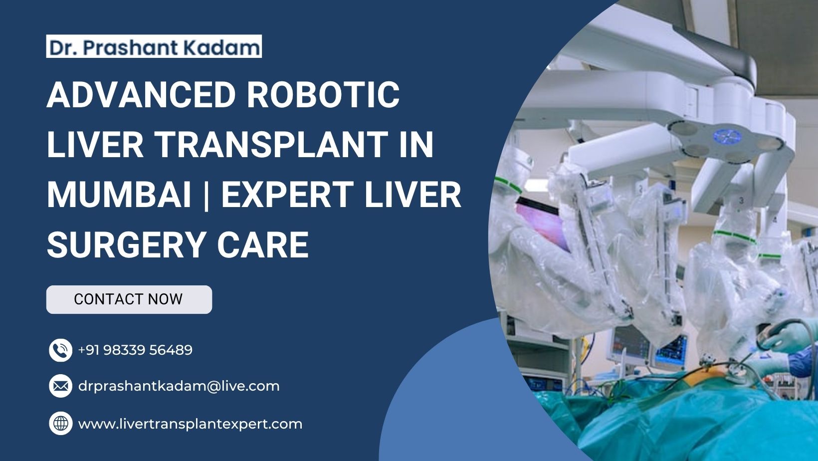 Advanced Robotic Liver Transplant in Mumbai | Expert Liver Surgery Care