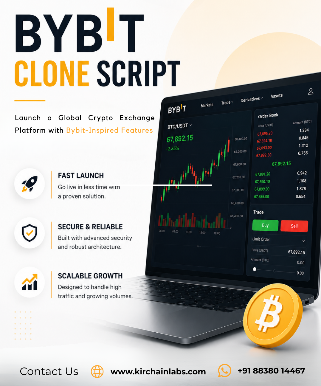 Build a Bybit-Like Exchange with AI Trading Bots & Advanced Chart Analytics