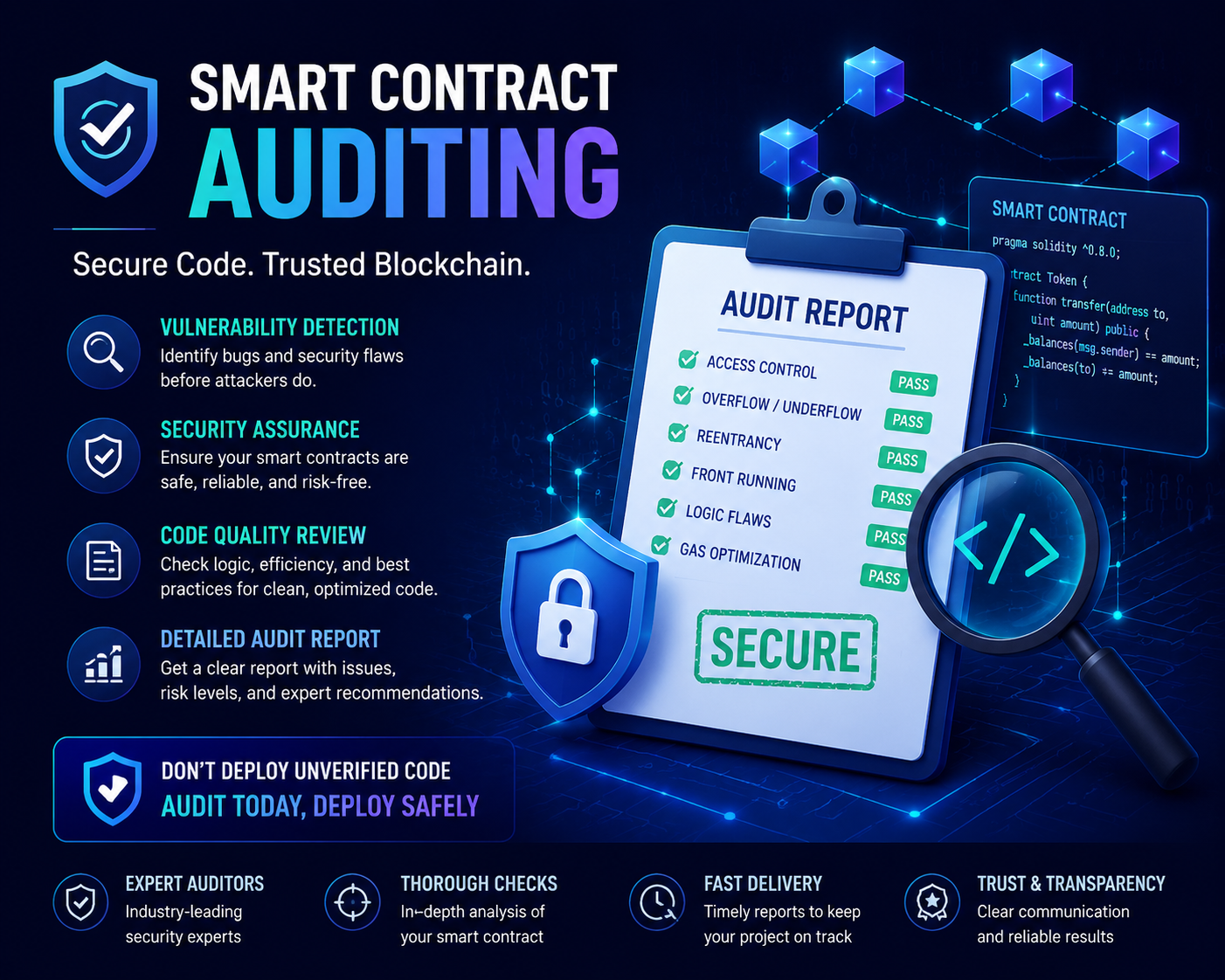 “Smart Contract Security Check – Avoid Costly Mistakes”