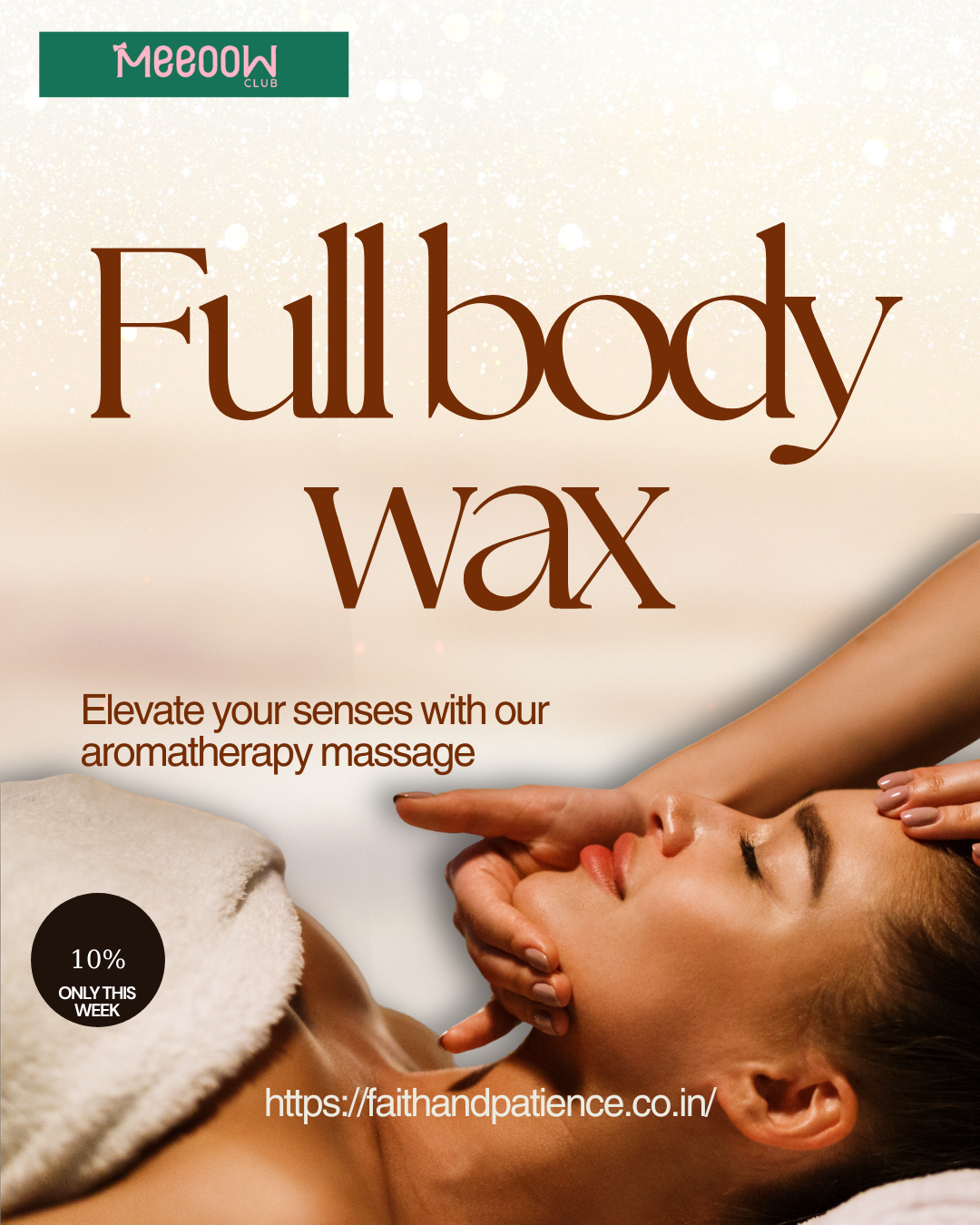 Meeoow Rose Full Body Wax Powder – No Strips, No Heat, No Salon!