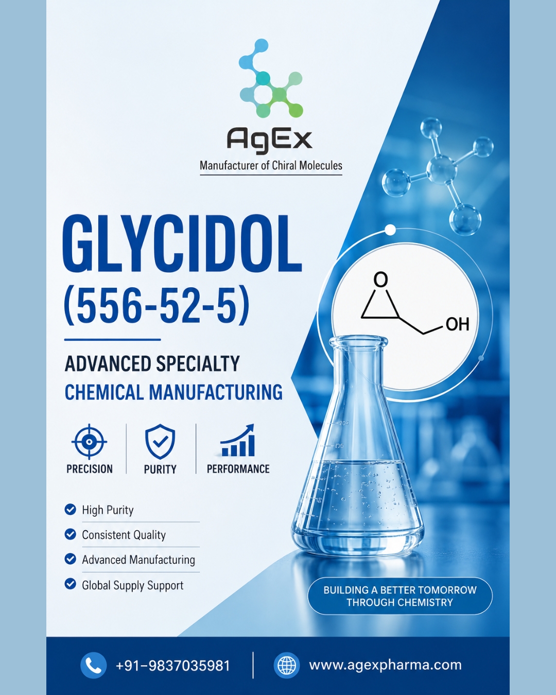 Glycidol (556-52-5) Manufacturer India – High Purity Solutions