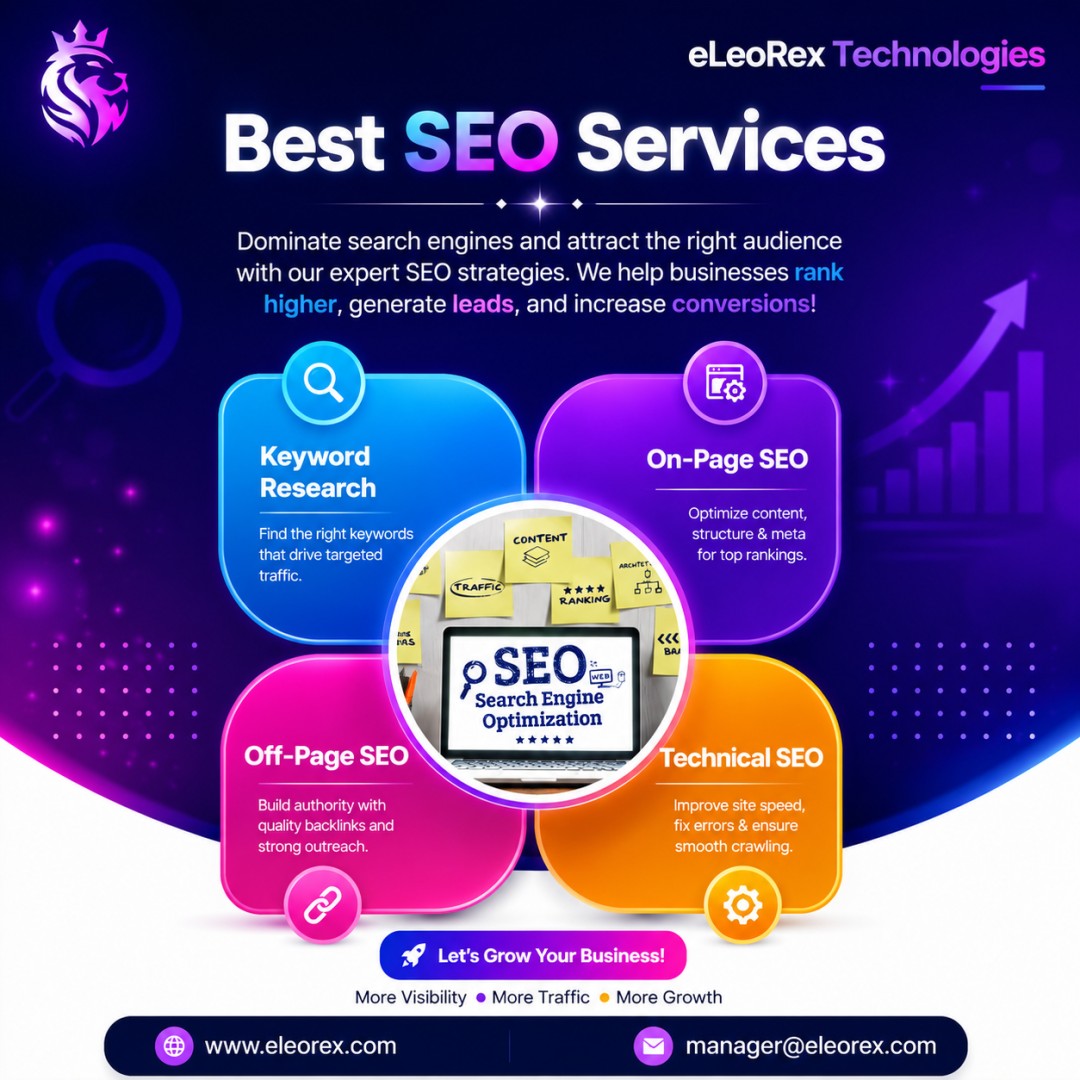 Best Search Engine Optimization(SEO) Services | eLeoRex Technologies