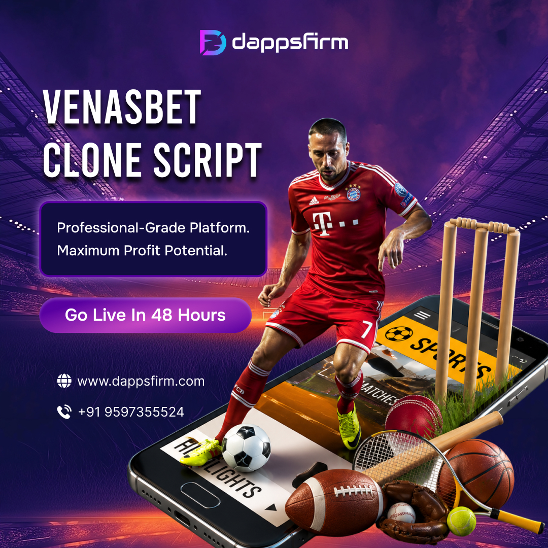 Dominate the Sportsbook Niche with Our Responsive VenasBet Clone Script