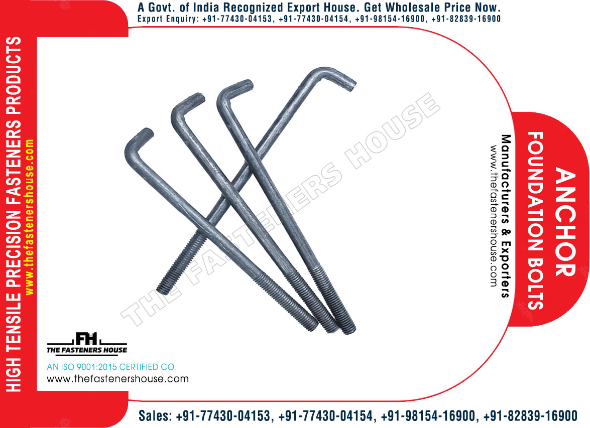 Fasteners Bolts Nuts Threaded Rods manufacturer exporter in India https://www.thefastenershouse.com +917743004153, +917743004154