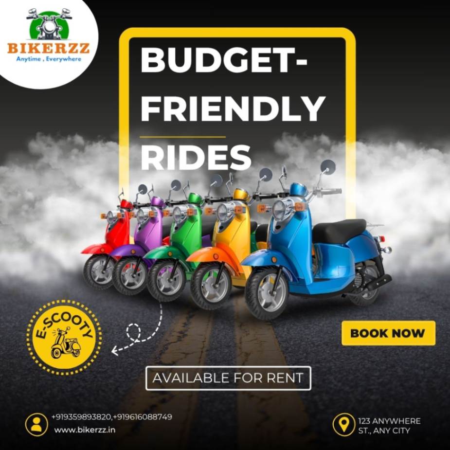 Modern Riders Prefer E Scooty on rent in varanasi for Commuting