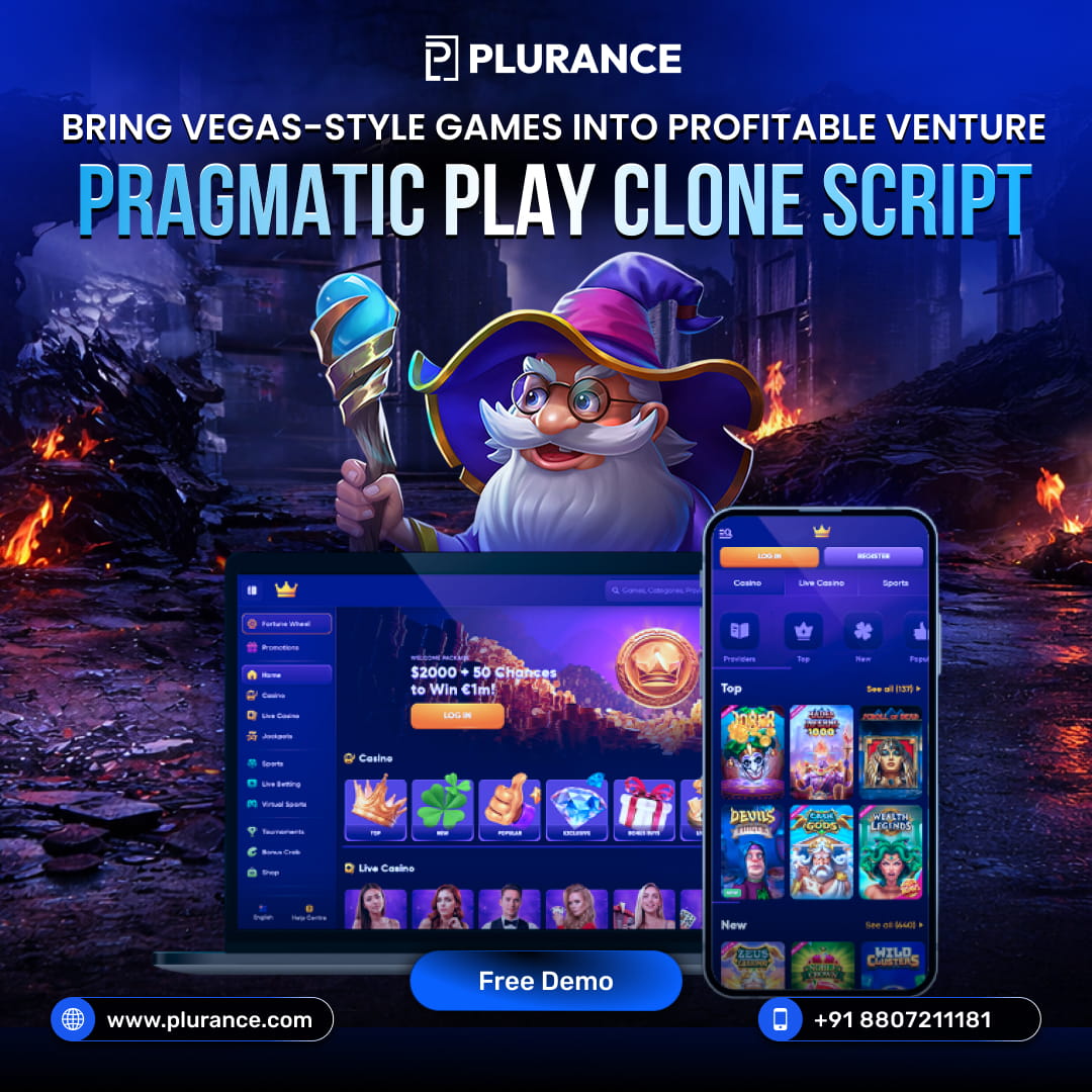 Looking to Dominate iGaming platform? Choose a Pragmatic Play Clone Script