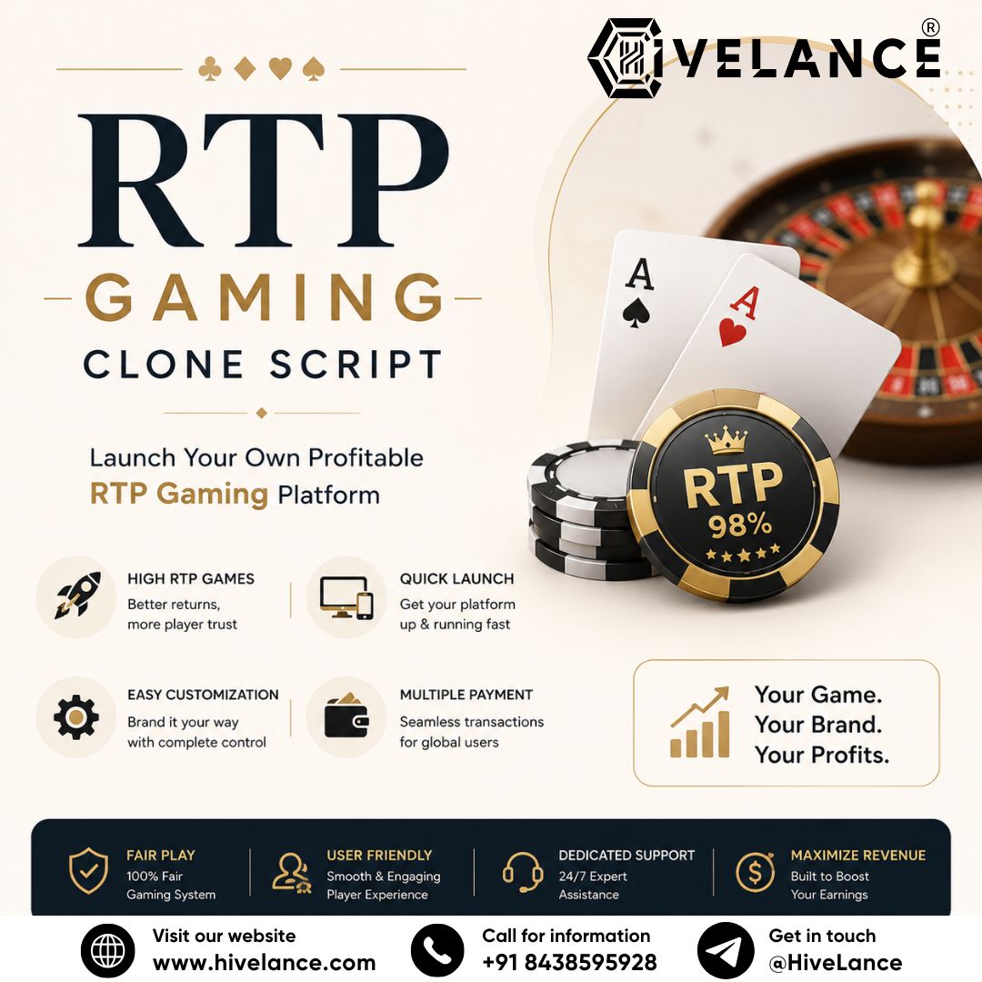 Technical Benefits of Using RTP Gaming Clone Script in iGaming Platforms