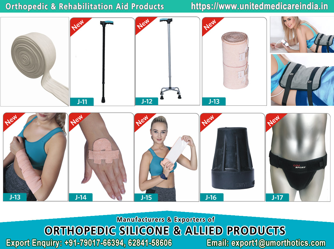 Orthopedic Aids Products, Rehabilitation Aids Products, Body support Belts & Braces Manufacturers Exporters in India +91-7901766394 https://www.umorthotics.com