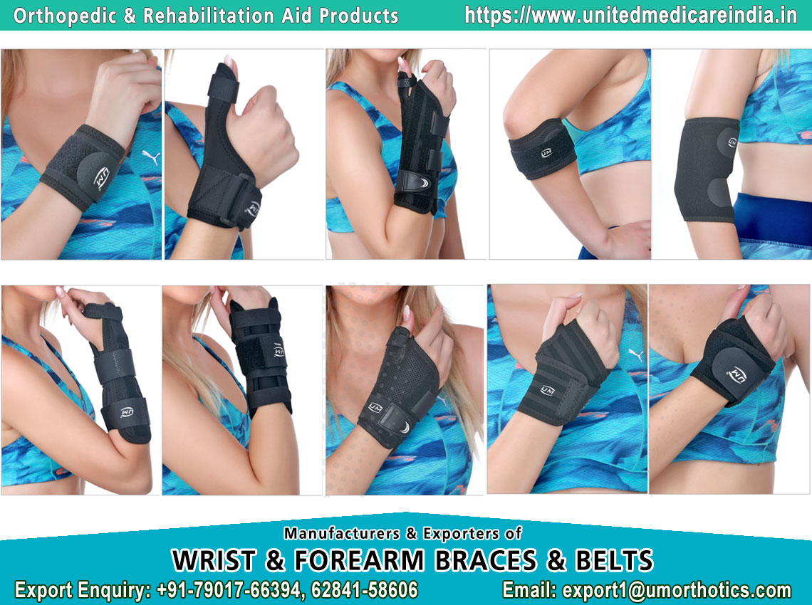 Orthopedic Aids Products, Rehabilitation Aids Products, Body support Belts & Braces Manufacturers Exporters in India +91-7901766394 https://www.umorthotics.com
