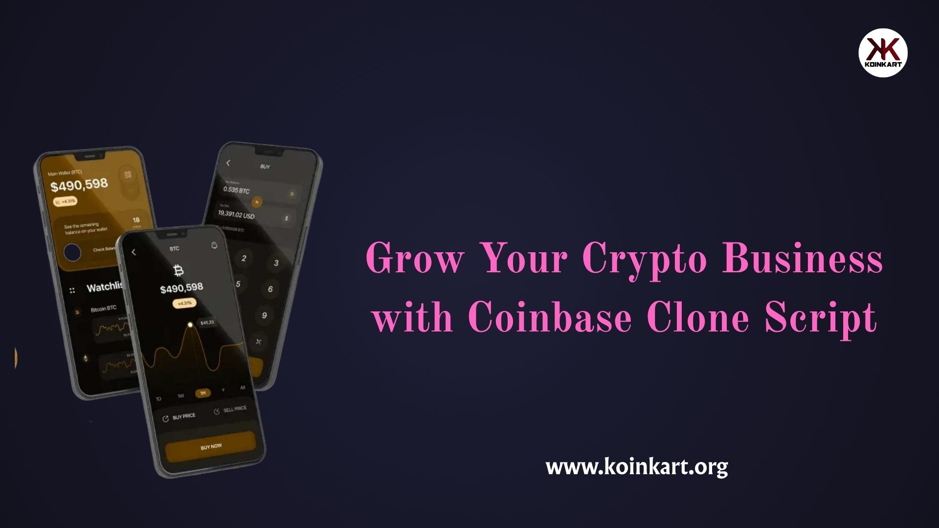 Grow Your Crypto Business with Coinbase Clone Script